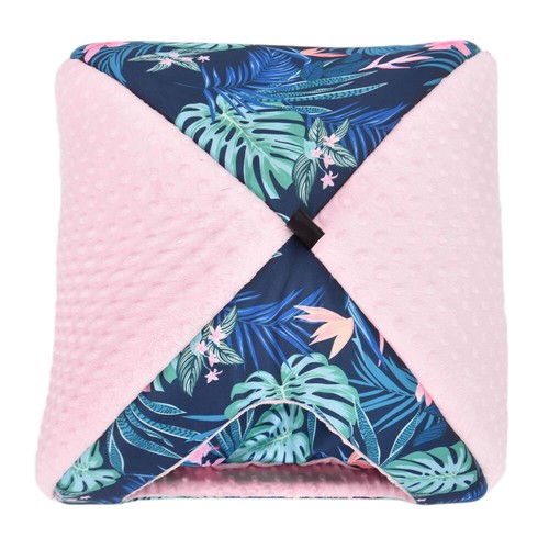 Cueva para perros WauWau / Cueva para gatos / Bella tropical / Rosa Minky 40 cm x 40 cm - Imagen 3 de 8
