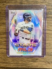 2023 Topps Series 1 - Stars of Mlb Christian Yelich #SMLB-11 Brewers