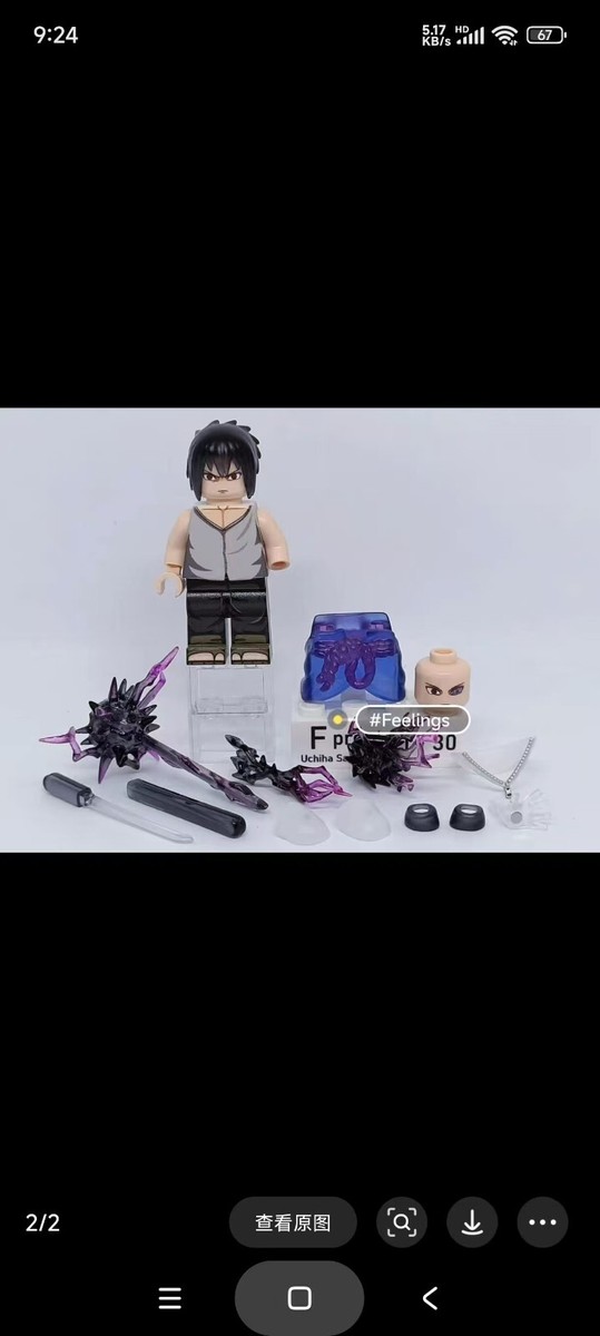 custom 3th party min brick minifig feelings Sasuke | eBay