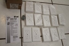 Mommys Helper Safe Plate Electrical Outlet Covers Standard, 25 Pack, White,