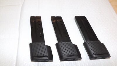 ProMag (3 Pack) Smith & Wesson Shield 9mm, 10-Round Magazines, S&W SMI 28, Steel