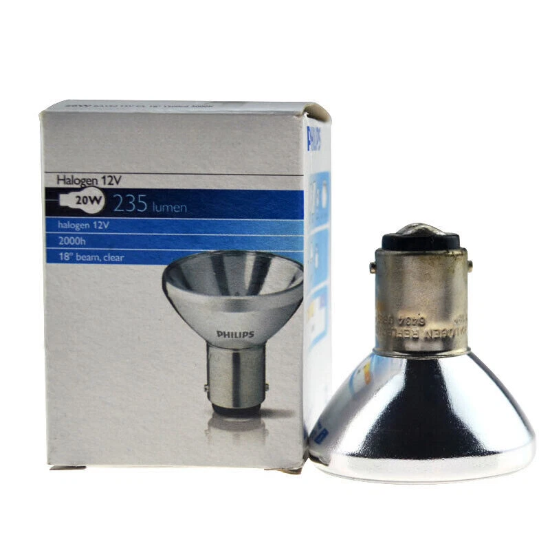 for BIO-TEK 808 12V20W BA15d ELX-808 Microplate Reader Lamp Bulb 6434 18° Beam - Image 2 of 2