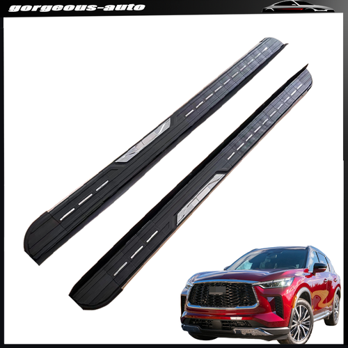 2PCS Running Board Side Step Fits For Infiniti QX60 2022-2023 Nerf Bars - 第 1/8 張圖片