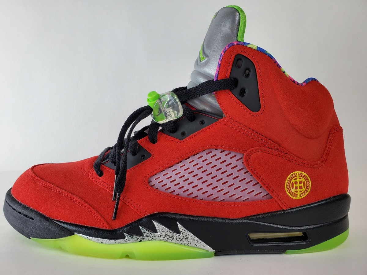 Jordan 5 Retro What The Mens Size 13 Varsity Maize Solar Red CZ5725-700 Air Jordan 5 RETRO SE  main image 3