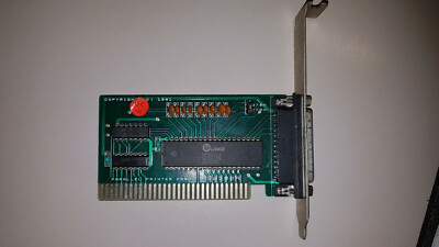 ISA  Parallel  Printer  Card  |  UMC  |  1991  |  GW302A