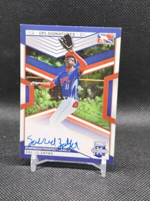 1834D Zaibel Zayas 2023 Panini Elite Extra Edition DPL Signatures #DPS-ZZ  AU,RC
