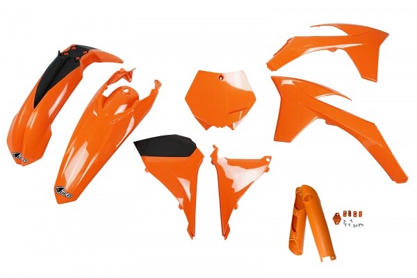 kit plastiche carene FULL Ktm SX 125 - 150- 250 SXF 250 - 350 - 450 2011 arancio