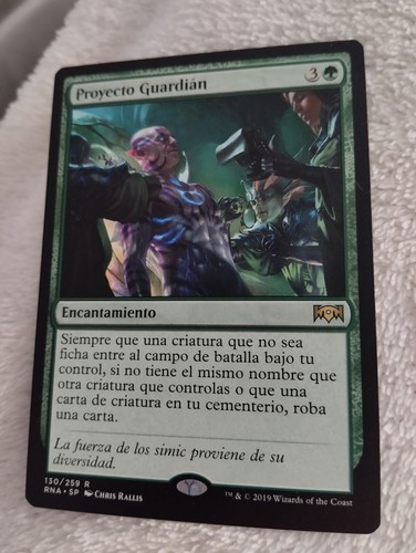 MTG GUARDIAN PROJECT (Proyecto Guardiàn) SPANISH EXC Ravnica Allegiance WOTC - Picture 4 of 4
