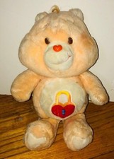 Vintage Kenner 1985 Care Bear Talking Secret Bear 13" Plush Pull String Works