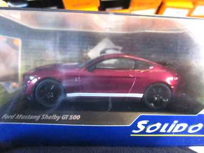 FORD Mustang Shelby GT 500 lila violett V8 Muscle Car S4311510 Solido 1:43