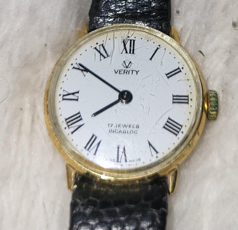 Verity Incabloc Vintage Ladies Watch eBay