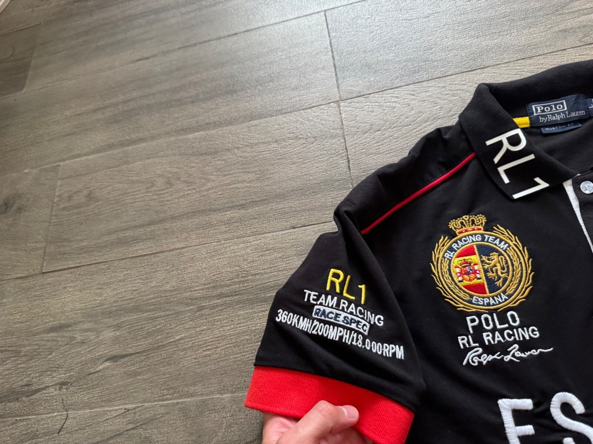 Polo by Ralph Lauren RL Racing ポロシャツ Classic Fit Racing Mesh Polo Shirt