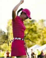 LPGA Michelle Wie Autographed Signed 8x10 Golf Photo COA L