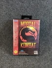 Sega Genesis Mortal kombat Vintage Classic Fighting Game Good No Manual
