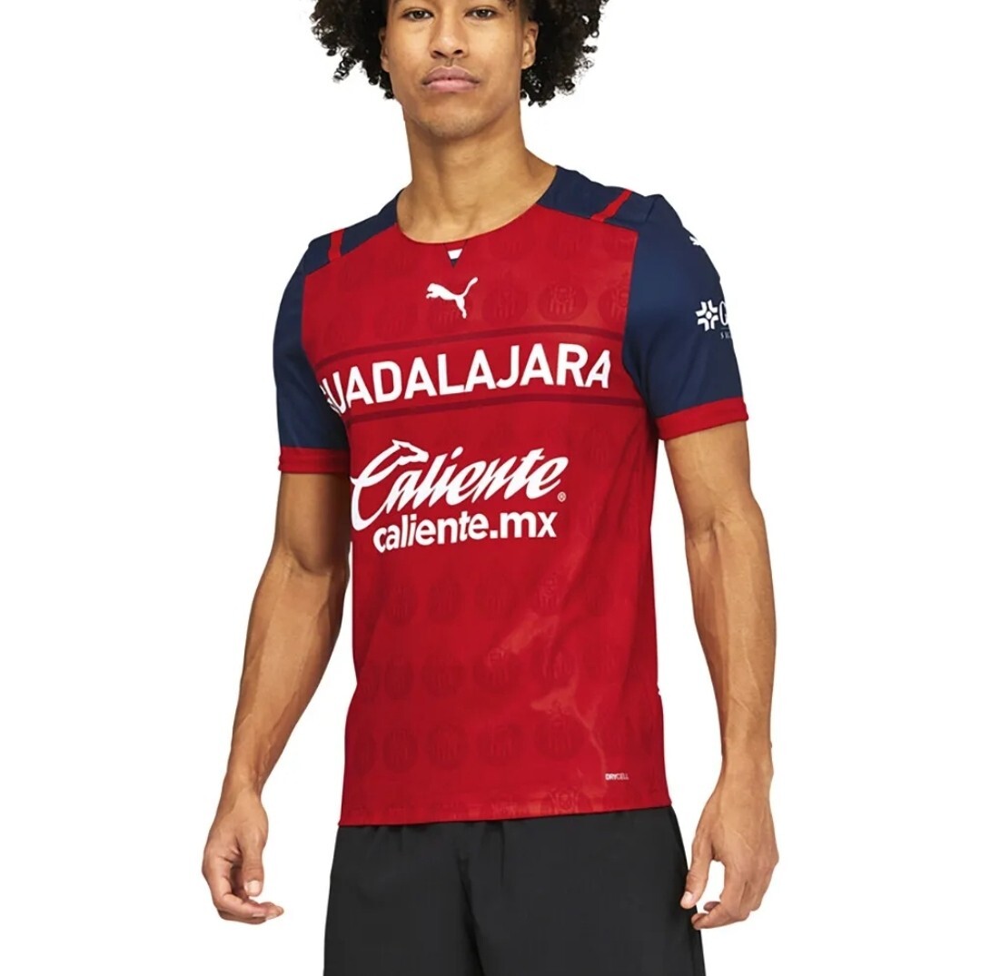 Chivas Guadalajara jersey 100% authentic 2021-2022 third red Totalmente Original