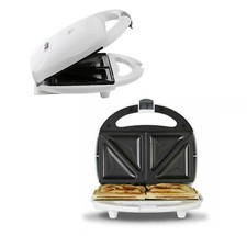 Tower Presto 2 Slice Toasted Sandwich Maker White Compact Storage Easy Clean