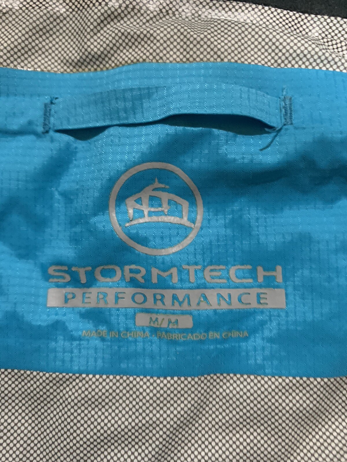 Women's Stormtech Performance light blue Hooded r… - image 8