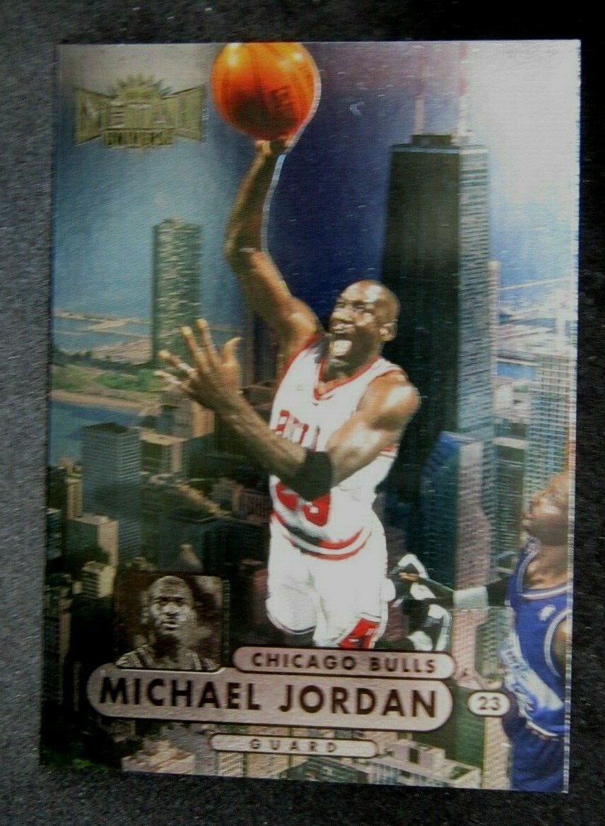 Michael Jordan 1997-98 Metal Universe Championship JAM Card#23