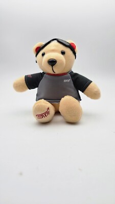 Original Subaru Zubehör Plüsch Teddybär Spielzeug - Impreza WRX STI Typ 6