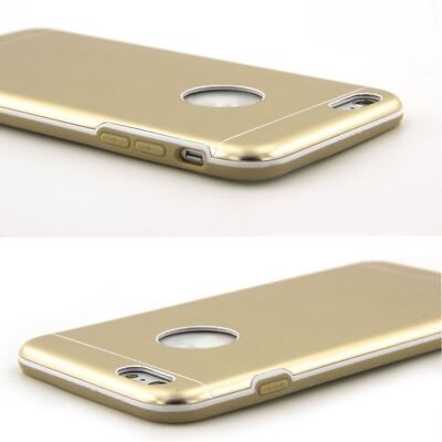 Gold Aluminum Case for Apple iPhone 6 Plus & 6s Plus - Metal Hard