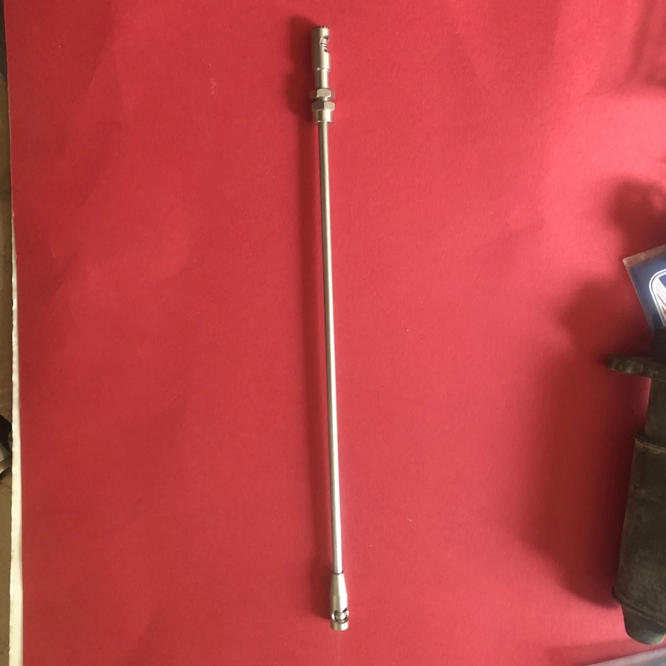 Conjunto de eje transversal de carburador Jaguar en acero inoxidable JAG XK120, XK140, XKE Foto 2 de 2