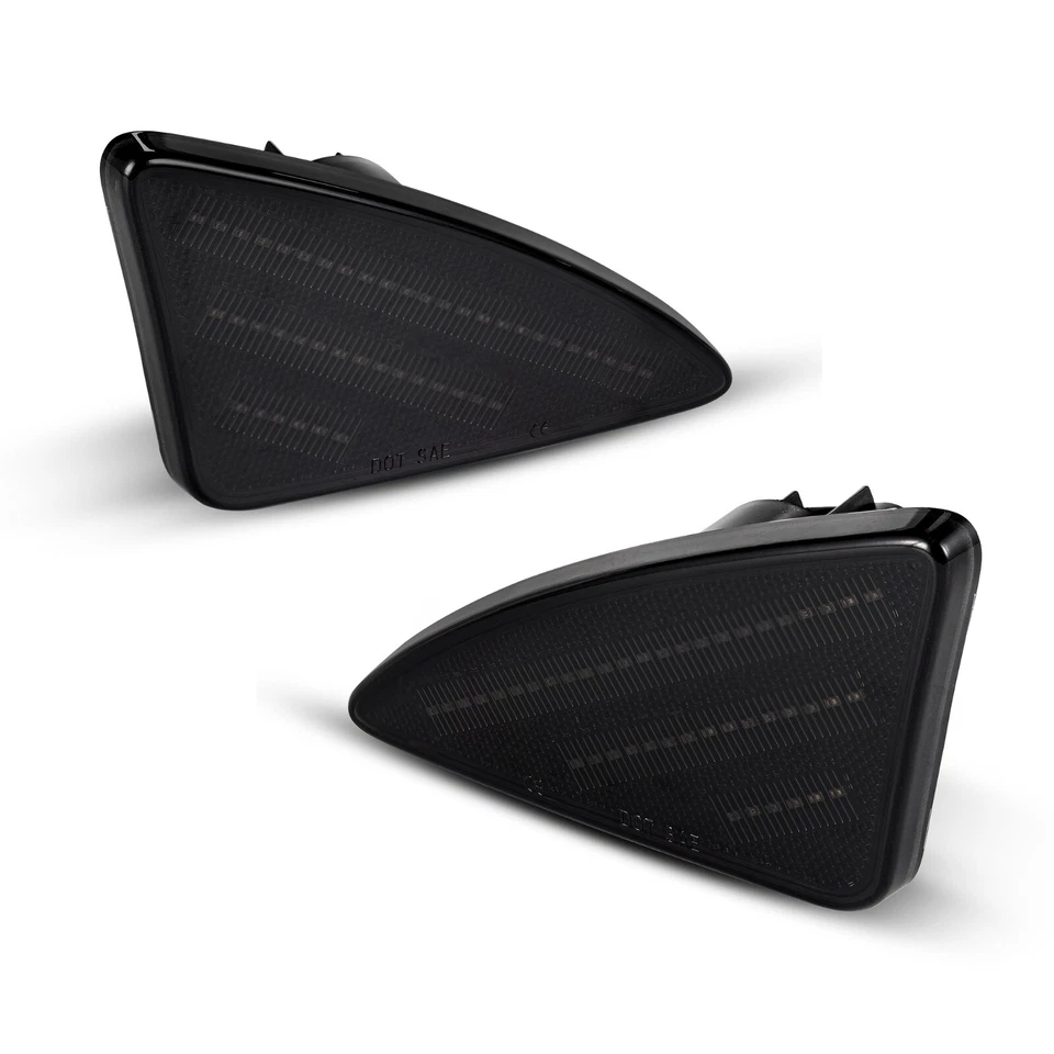 For Kenworth T660 T170 T270 2008-2017 Amber LED Side Marker Turn Signal Lights - Image 3 of 4