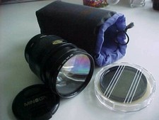 Minolta Maxxum 85mm f1.4 lens w/circ pol, UV case
