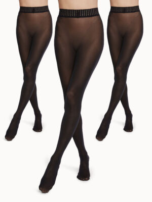 Wolford Fatal 50 Den Tights without Seams Opaque Matte 3-Set 3er Pack