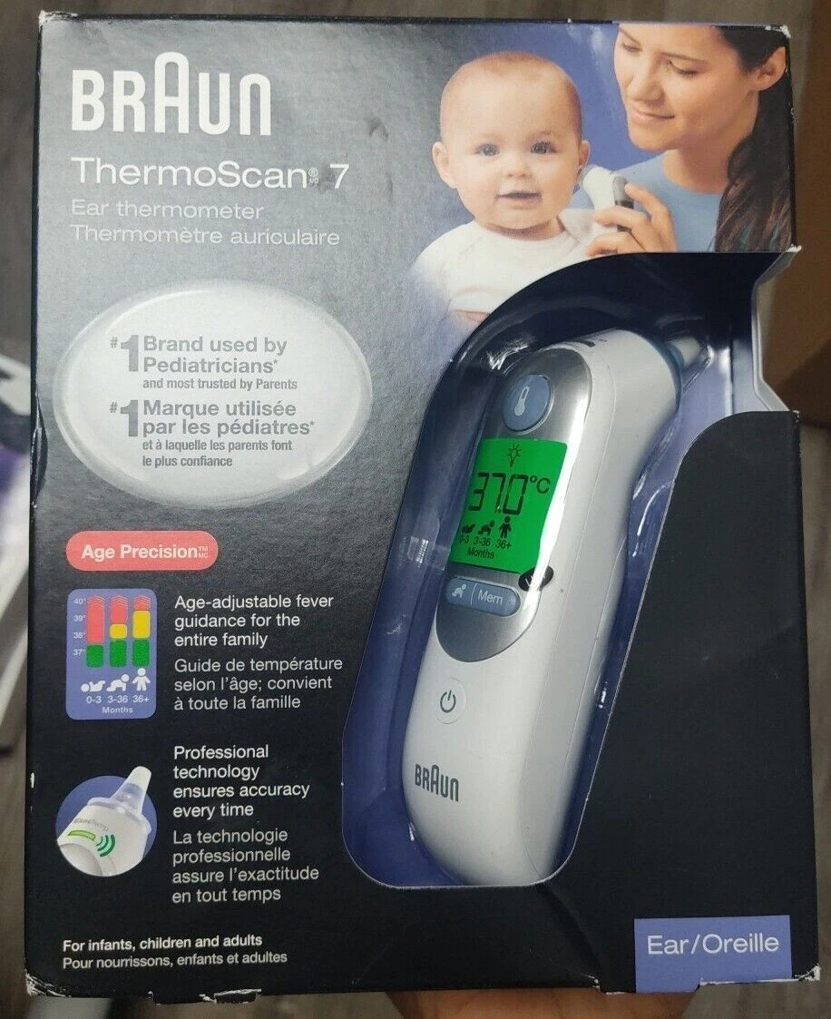 Braun ear thermometer canada deals