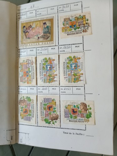 Carnet de timbres de Hongrie - Imagen 18 de 21