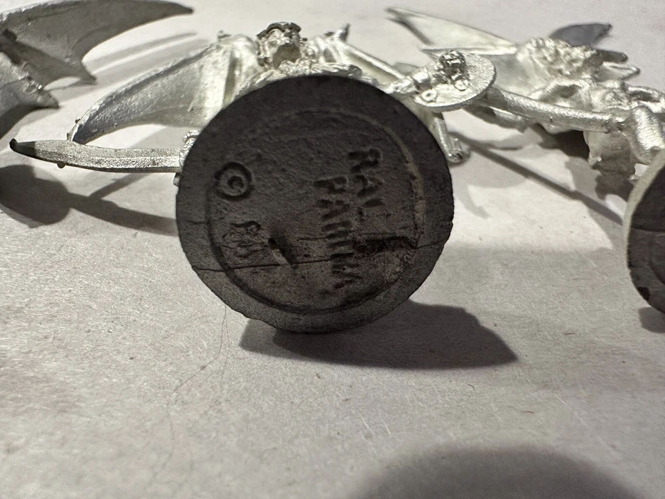 Ral Partha D&D Miniature Pewter Figurines, Set Of 3 VTG 80’s Dungeons & Dragons - image 3 of 4