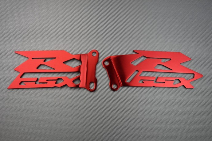 Repose talon rouge pour SUZUKI GSXR 600 2008-2010 | Ailettes platines moto