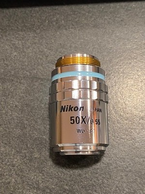 Nikon CF Plan 50X 0.55  /0 EPI ELWD WD 8.7 Microscope Objective