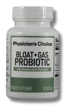 Physician's CHOICE Bloat & Gas Probiotic 5-in-1 Proactive Support + Daily Relief