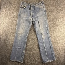 Vintage Levi  s 517 Orange Tab USA 36x32 Bootcut Jeans Fade Denim