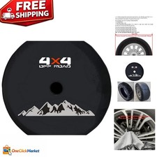 Xxl Waterproof Spare Tire Cover With Camera Hole For Jeep Wrangler Jl Ford