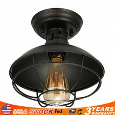 Farmhouse Rustic Industrial Pendant Light Hanging Ceiling Pendant Lamp Fixture