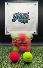 20 Pack Callaway SuperSoft 5A Matte Colored Golf Balls Hella Pristine 