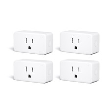 Zigbee Smart Plug 4 Pack with Real-Time Energ...