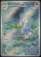 Mienshao 200/182 Paradox Rift Illustration Rare Holofoil EN Pokemon NM on eBay