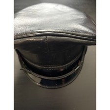 Vintage Genuine Leather Hat Cap LA FD Uniform