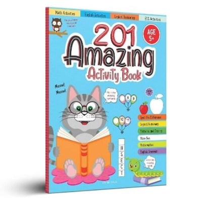 201 Amazing Activity Book - Fun Activities and Puzzles for Children  (Paperback)