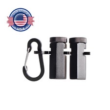 Tall Stair Gauges For Framing Square W/ Carabiners Stair Guages Layout Tools Blk