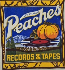 New Old Stock Vintage 80s Peaches Records And Tapes St. Louis T-shirt Size LARGE