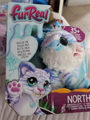 FurReal North The Sabertooth Kitty Interactive Plush Pet Toy Ages 4 and Up
