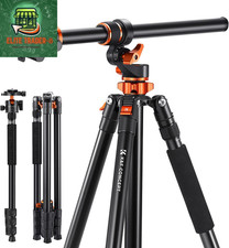 90in 230cm Ultra High Horizontal Overhead Camera Tripod 10KG Load Capacity Black