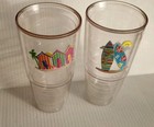 Tervis Tumbler Travel Cups Beach House Cabanas Tropical Patch 24oz Surf Boards — photo 1