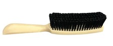 Vintage Fuller Brush Nylon Bristle Grooming Hairbrush 6 Rows Cream Ivory 8" EUC