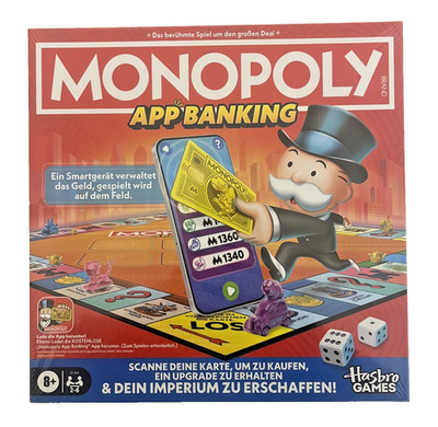 Monopoly App Banking | Hasbro | Brettspiel | NEU & OVP