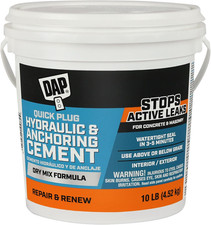 14090 10 Lb Pail Quick Plug Hydraulic  Anchoring Cement